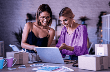 two-beautiful-freelance-business-women-seller-chec-2 two-beautiful-freelance-business-women-seller-chec-2